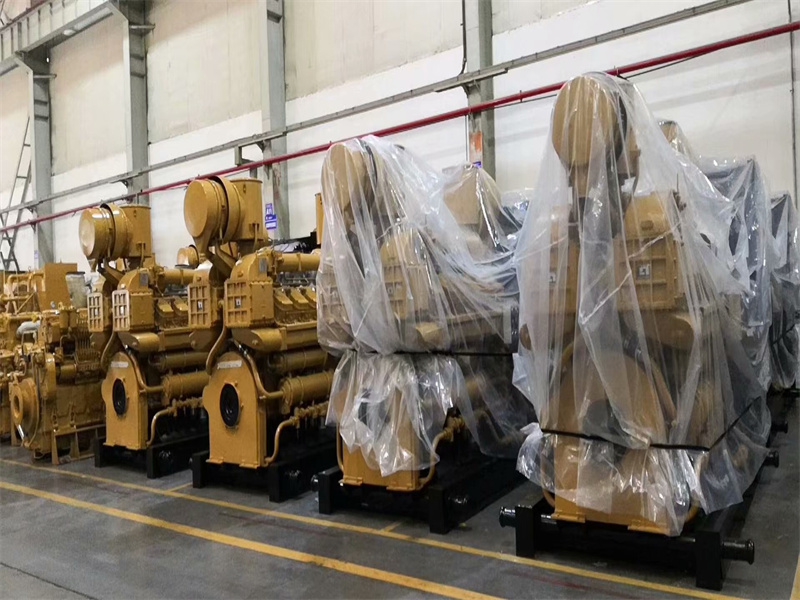 Генератор природного газа Jichai 500kw G12V190zldt-2 