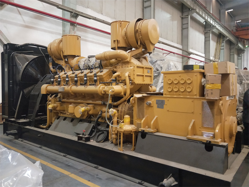 Генератор природного газа Jichai 500kw G12V190zldt-2 