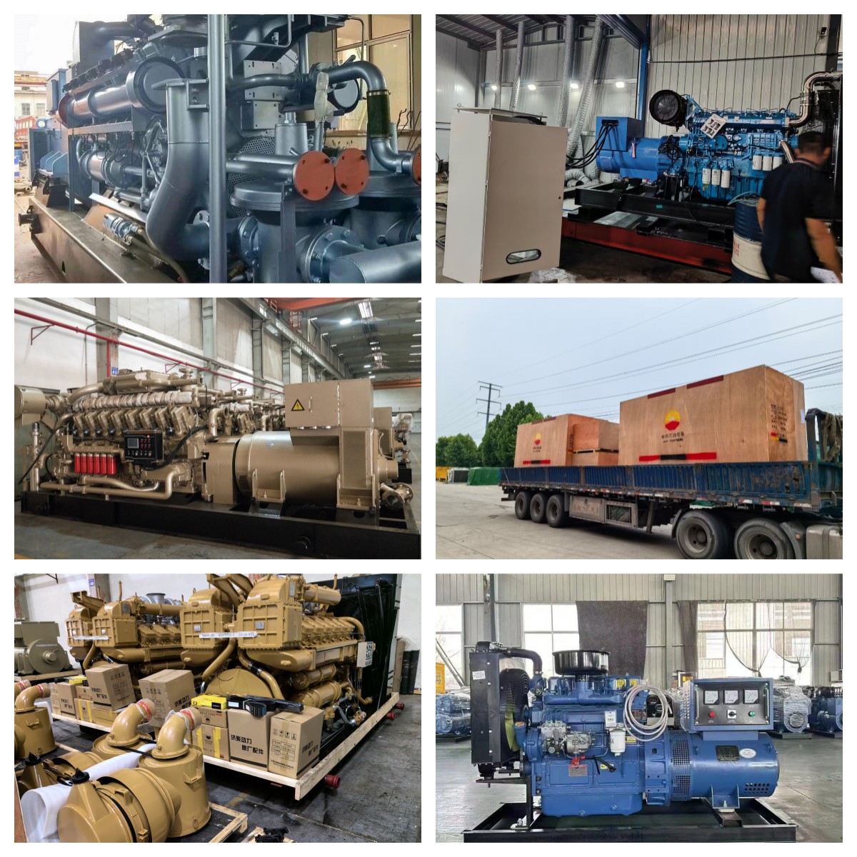 Генератор природного газа Jichai 500kw G12V190zldt-2 