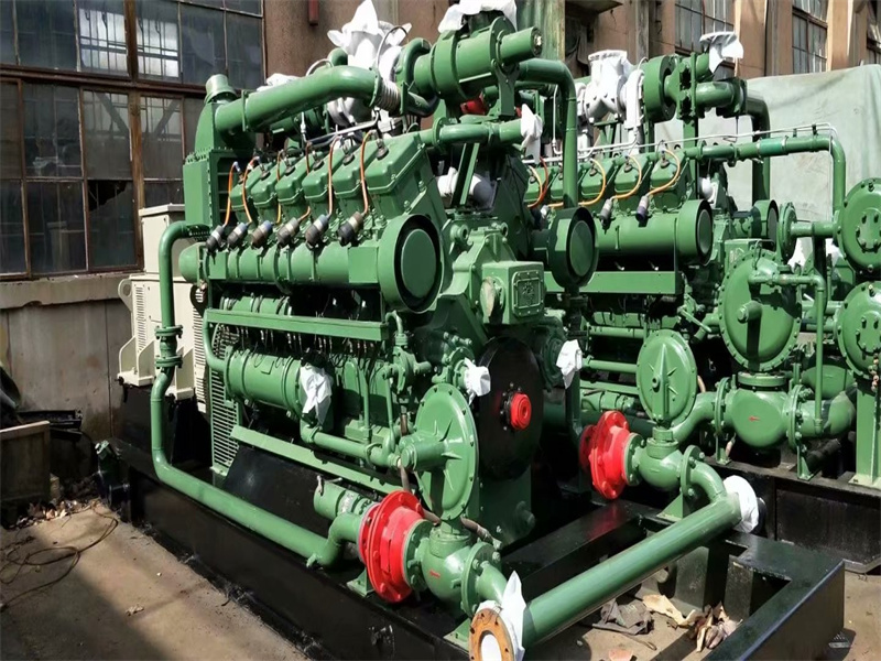 Генератор природного газа Shengdong 500 кВт T12V190 НЕФТЯНОЕ МЕСТОРОЖДЕНИЕ SHENGLI