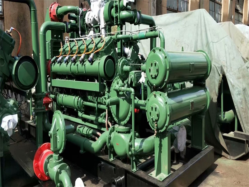 Генератор природного газа Shengdong 500 кВт T12V190 НЕФТЯНОЕ МЕСТОРОЖДЕНИЕ SHENGLI
