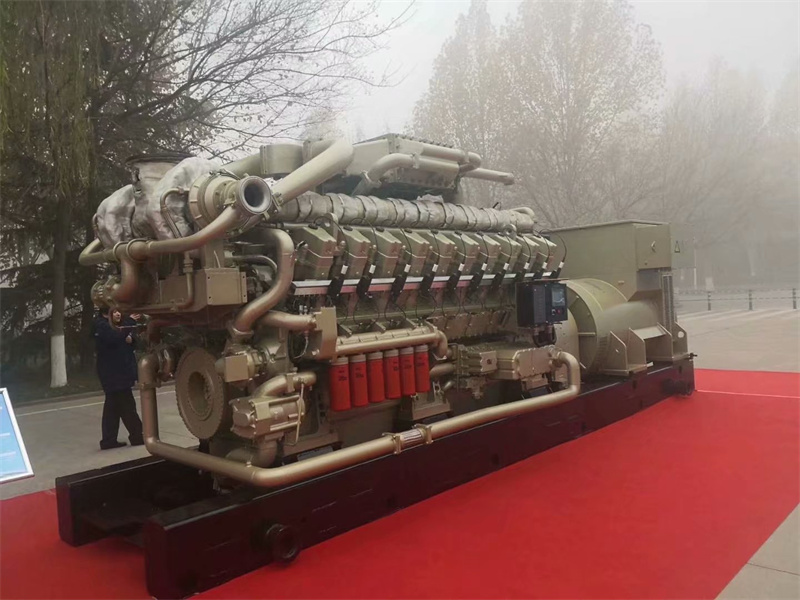 Генератор природного газа мощностью 1200 кВт CNPC Water/Water Brand H16V190zlt-2
