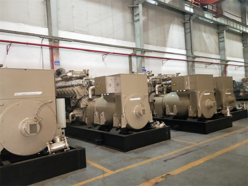 L20V190 2000KW natural gas generator set high efficiency