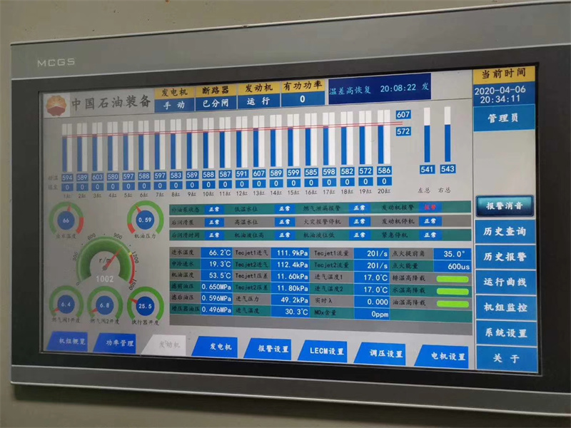 2000 кВт газопоршневой агрегат 2 МВт газовый генератор jichai power L20V190ZLT