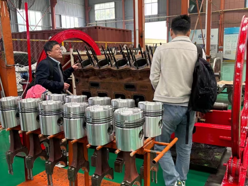 Exhaust valve L250-03-031A Выпускной клапан for Zichai marine diesel engine