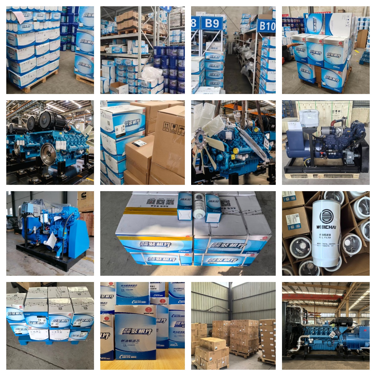 Spare Parts Equipment: BELAZ 136ton Dump Truck Engine: WEICHAI 16M33G1600